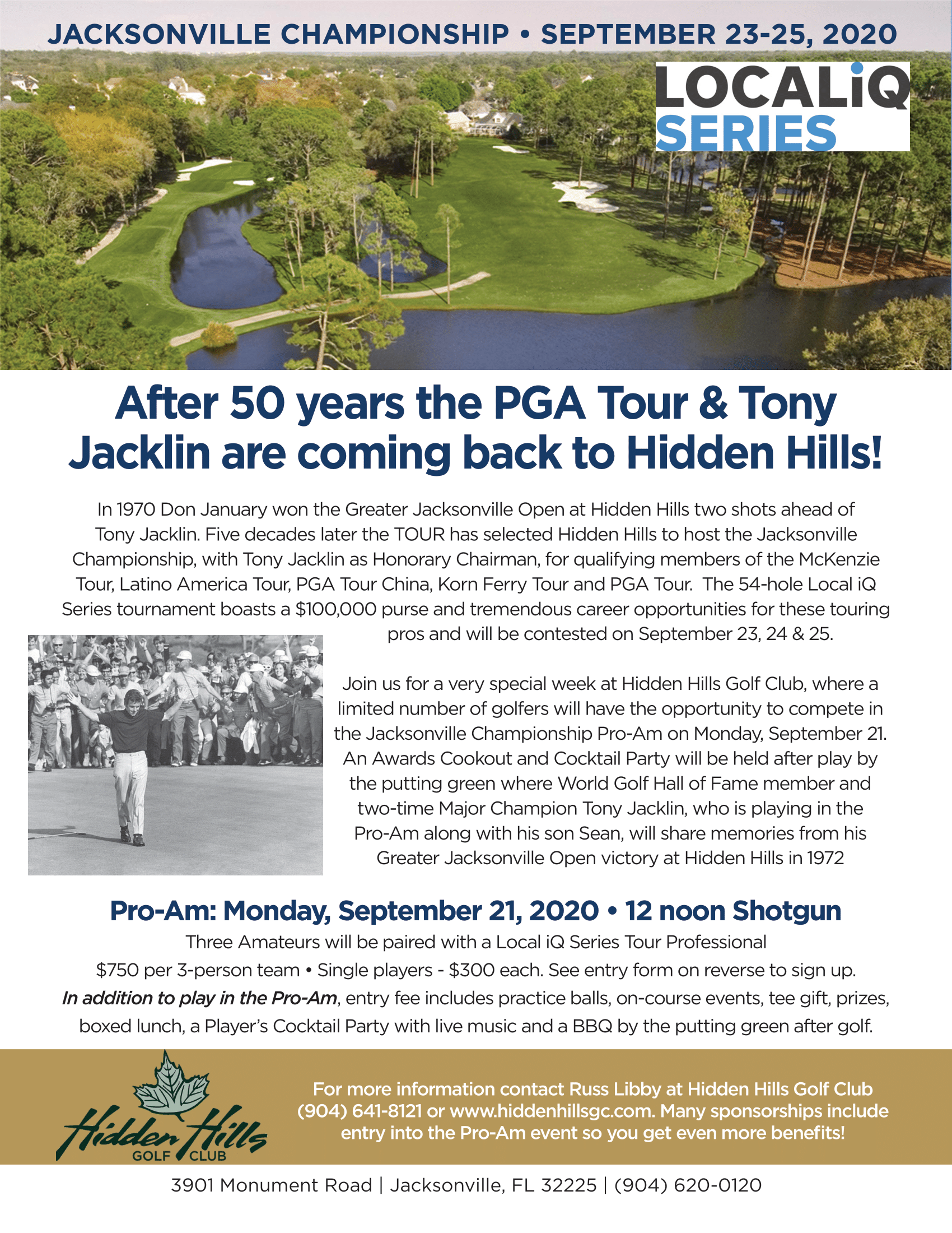 The Jacksonville Championship Hidden Hills Golf Club
